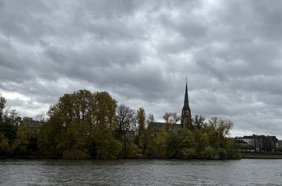 Frankfurt riverside view